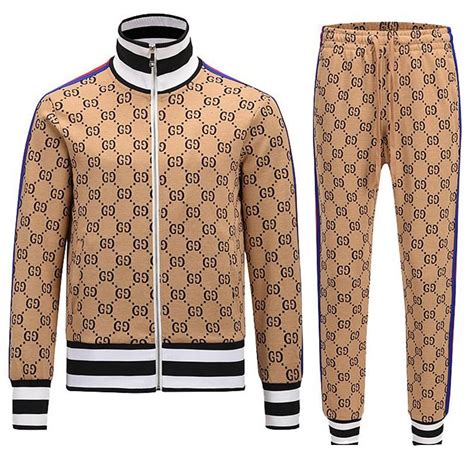 gucci tracksuits|gucci tracksuit men sale.